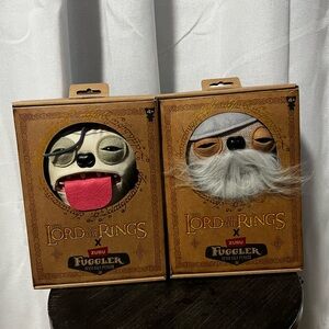 Lot (2) Fuggler X Lord of the Rings Figures Gandalf & Smeagol Zuru NEW